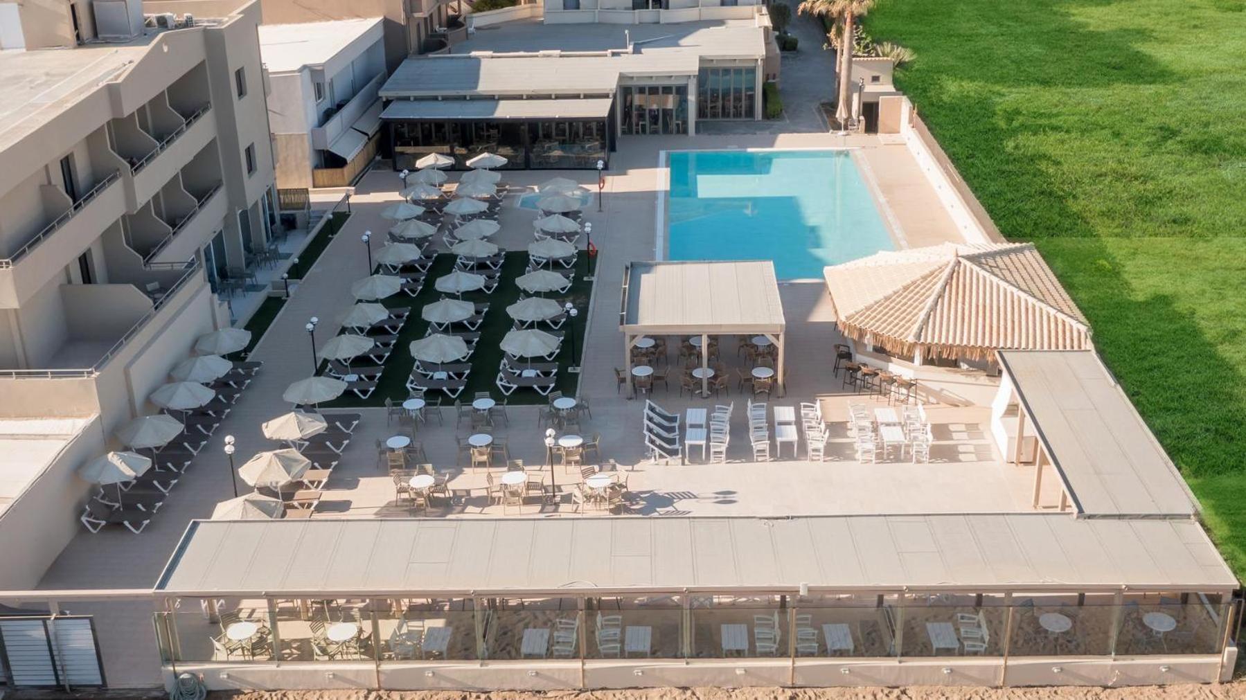Zeus Hotels Neptuno Beach Amoudara Lasithiou Extérieur photo